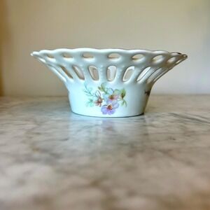 Vintage Trinket Bowl, Porcelain Dish